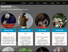 Tablet Screenshot of die-exen.de